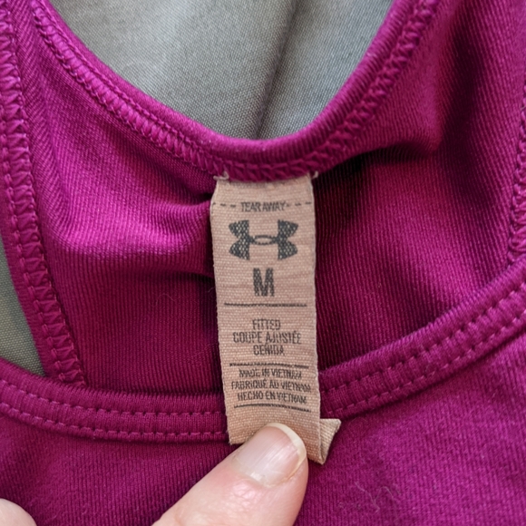 Pink Under Armour Workout Tank - Picture 5 of 6